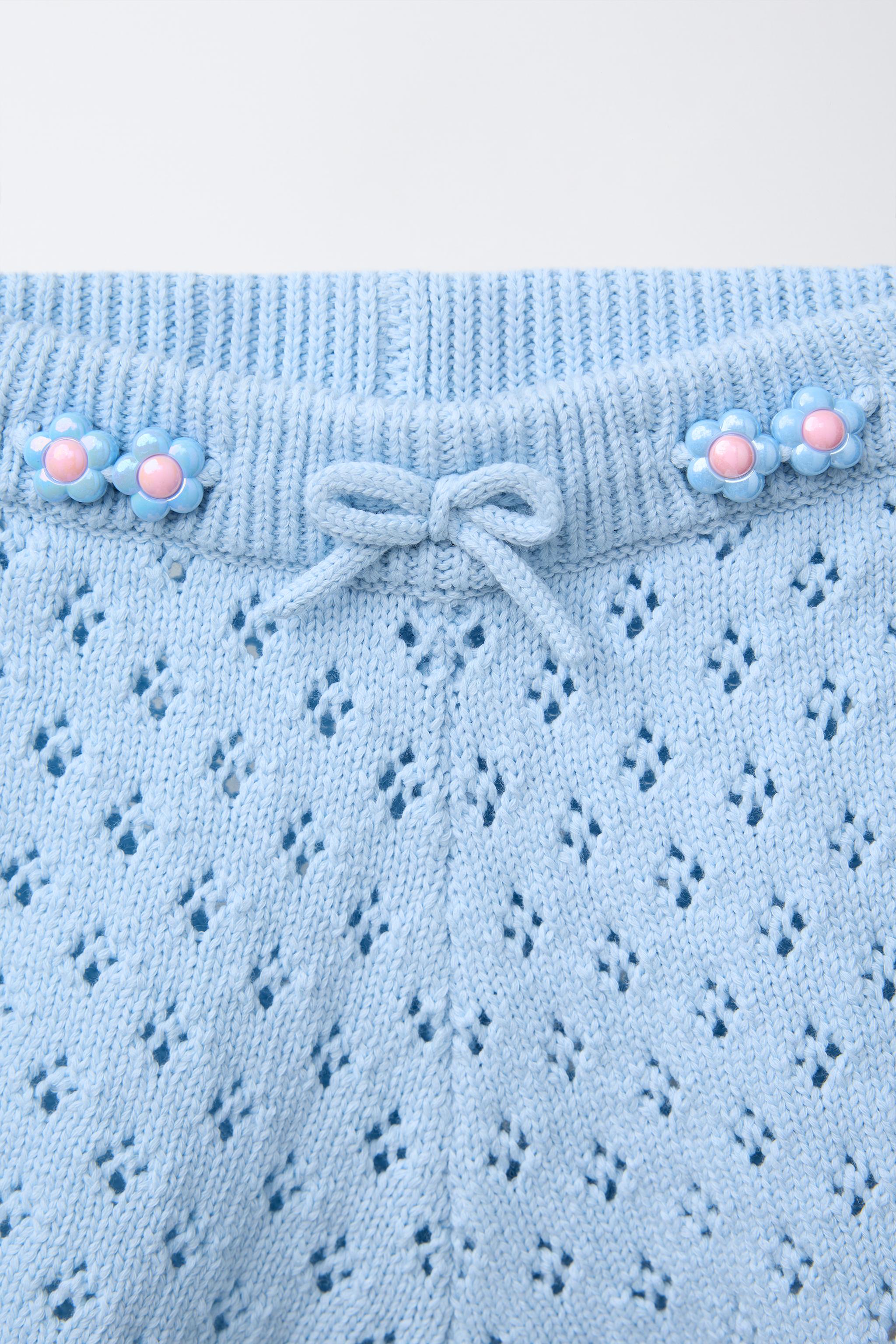 BERMUDA EN MAILLE FANTAISIE